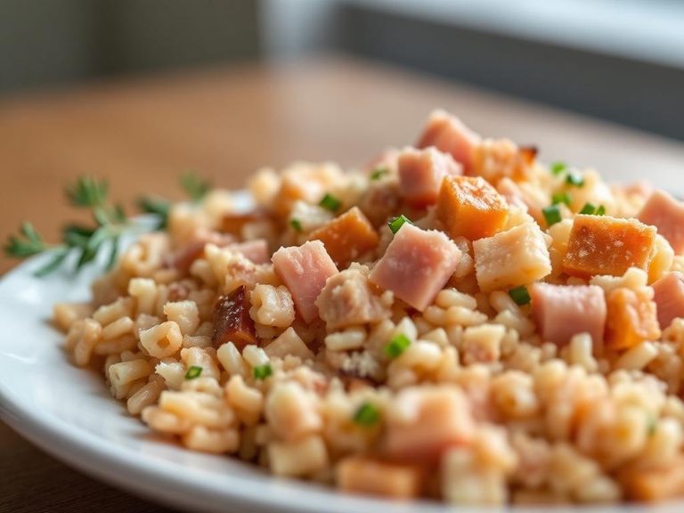 Ham and Rice Cereal Mix