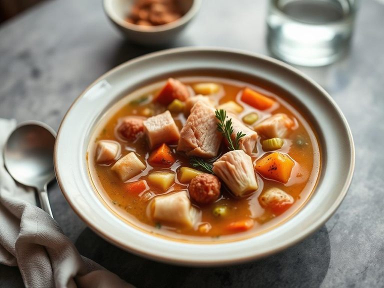Ham and Vegetable Soup