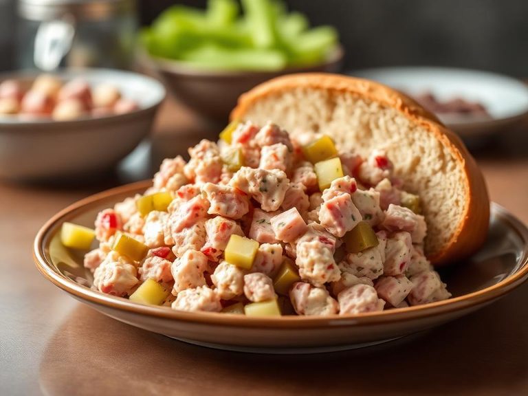Ham Salad (chopped with mayo, pickles, celery)
