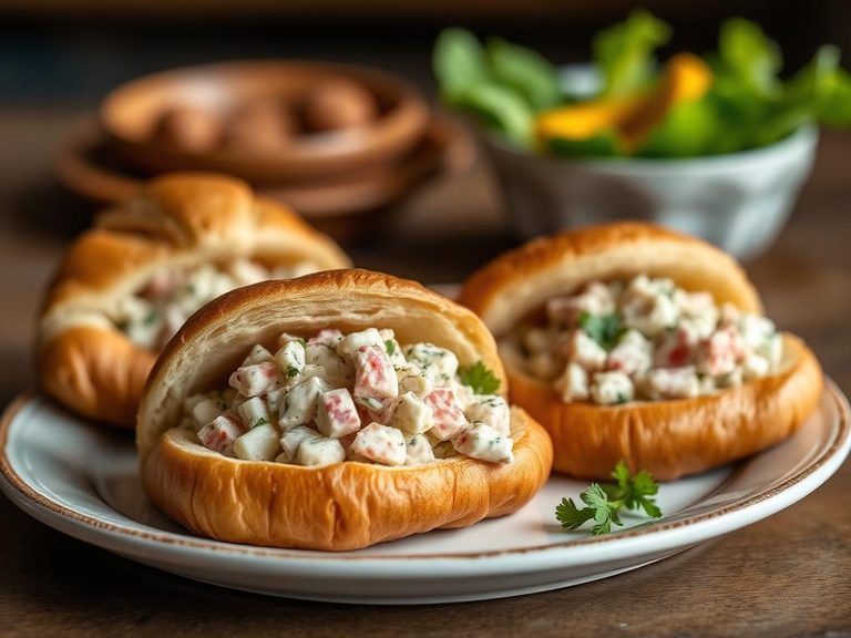 Ham Salad Croissants