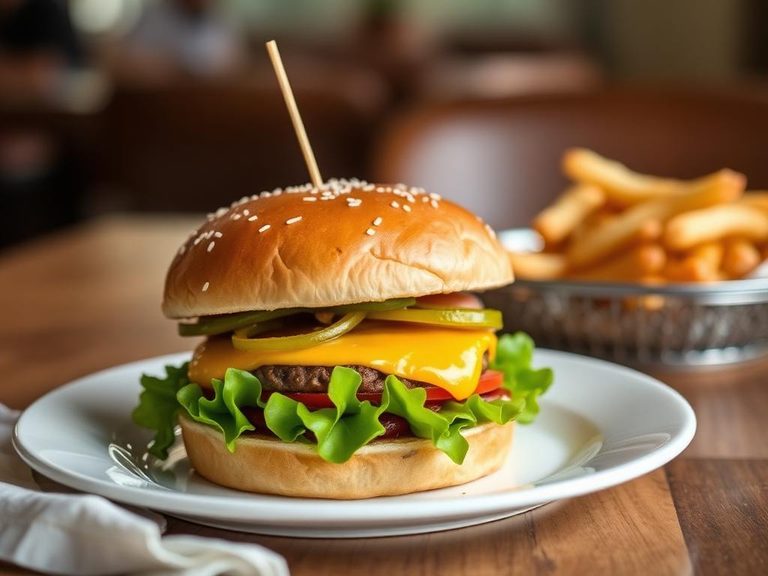 Hamburger Meal