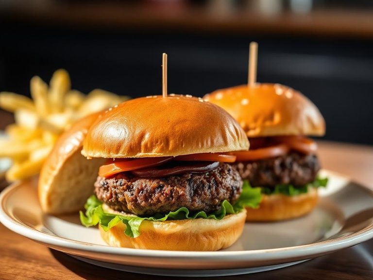 Hamburger or slider buns