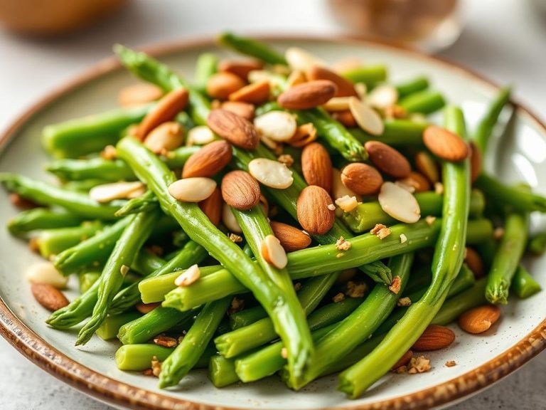 Haricots Verts with Almonds