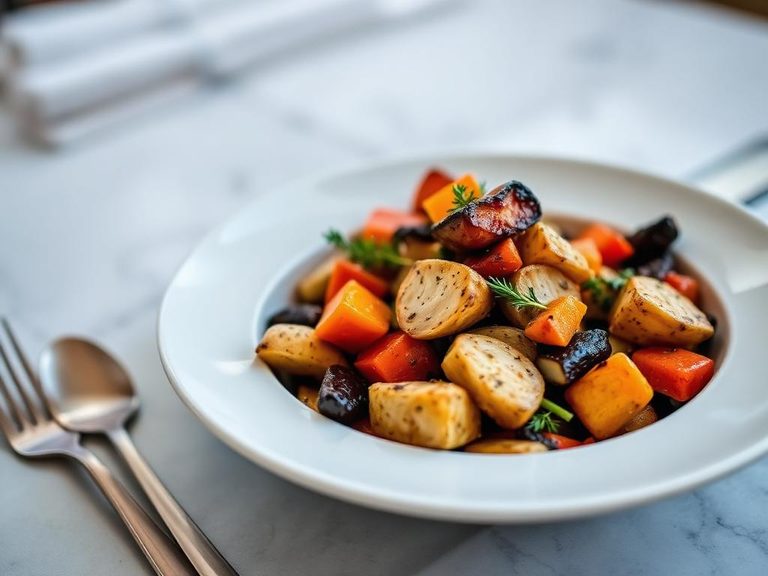Harvest Bowl with Roasted Vegetables