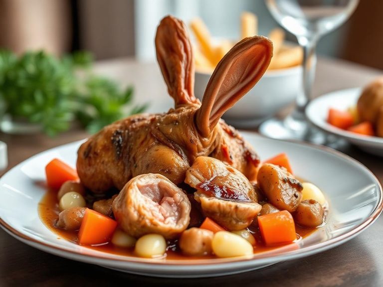 Hasenpfeffer (German Peppered Rabbit Stew)