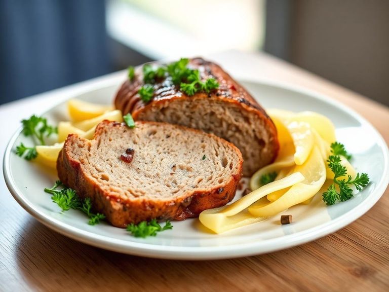 Haslet (British pork loaf)