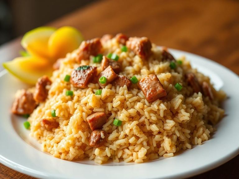 Hawaiian Fried Rice with Pork