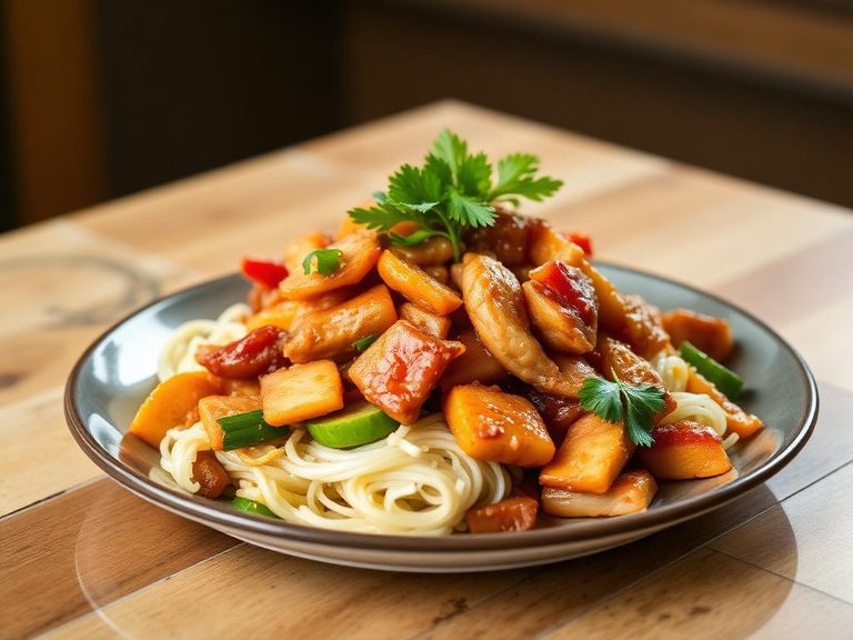 Hawaiian Pork Stir-Fry