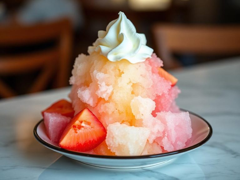 Hawaiian Shave Ice (with cream)