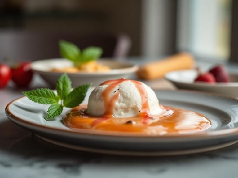 Healthy dessert sauce