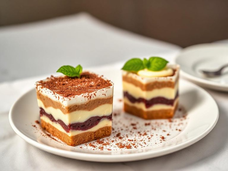 Healthy Tiramisu