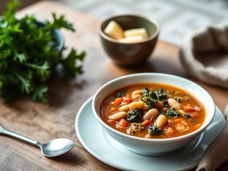 Hearty Bean and Kale Soup
