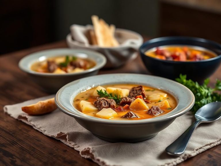 Hearty Beef and Potato Chowder