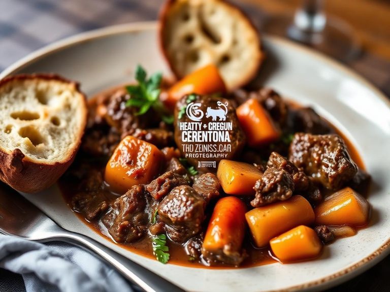 Hearty Beef and Zinfandel Stew