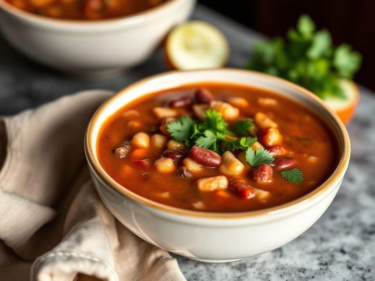 Hearty Southwest Bean Soup