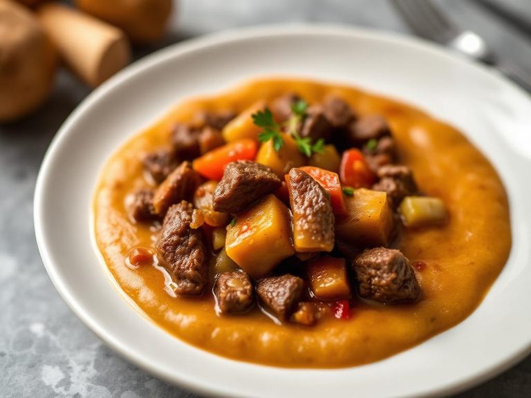 Hearty Veggie and Beef Purée