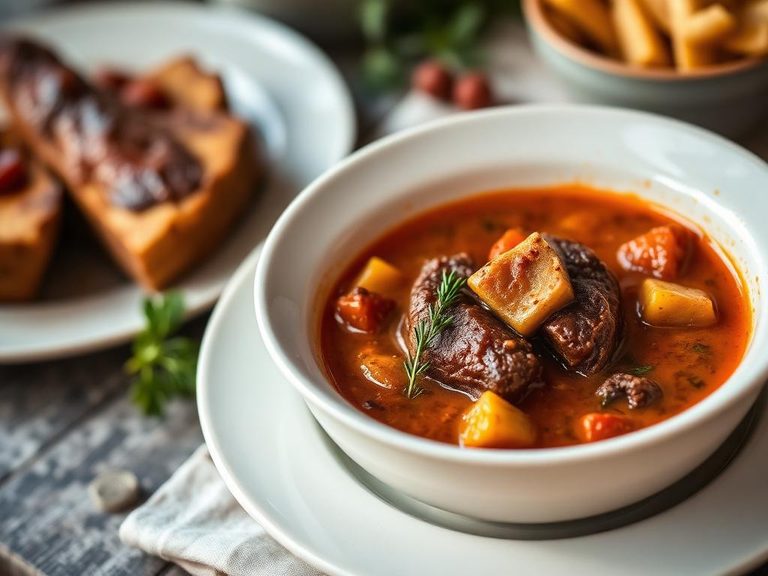 Hearty wild game soup
