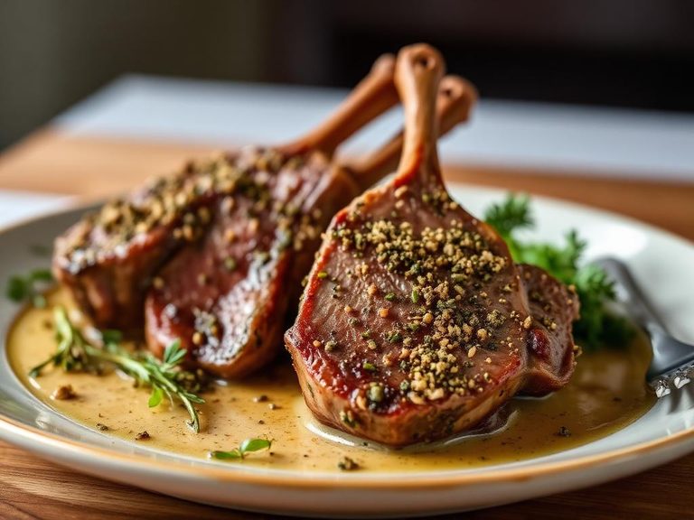 Herb-Crusted Lamb Chops