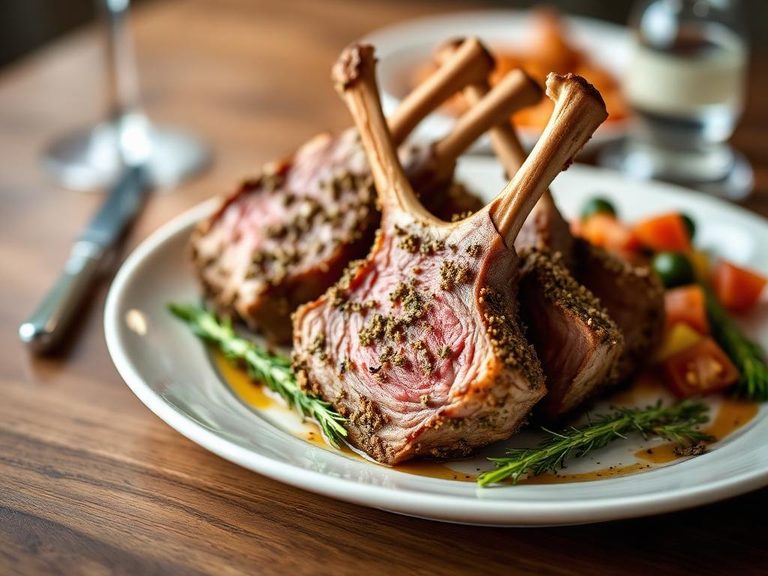 Herb-Crusted Rack of Lamb