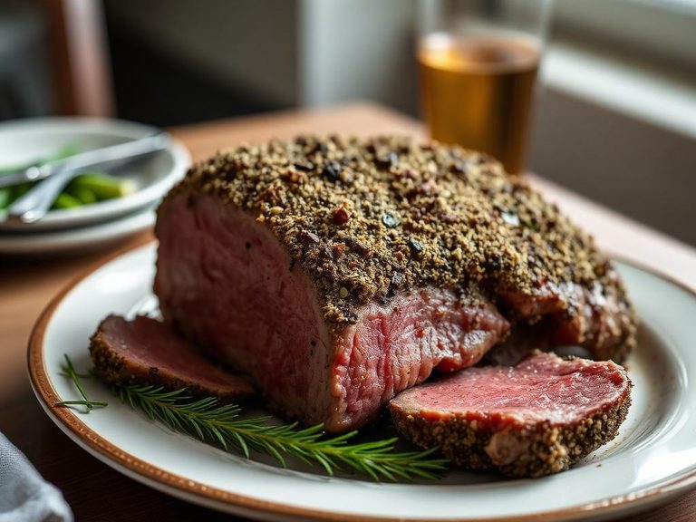 Herb-Crusted Rib Roast
