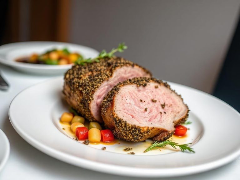 Herb-Crusted Roast Loin
