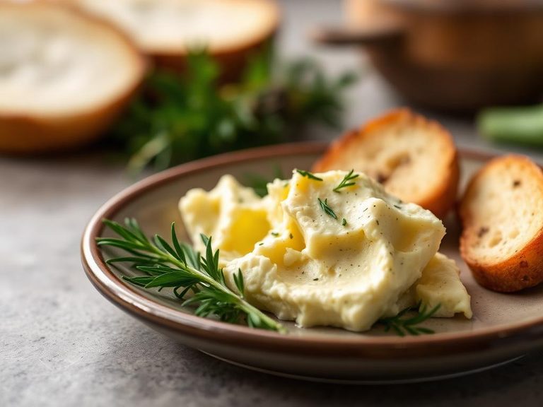 Herb-infused butter