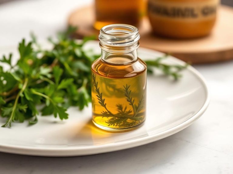 Herb-infused vinegar