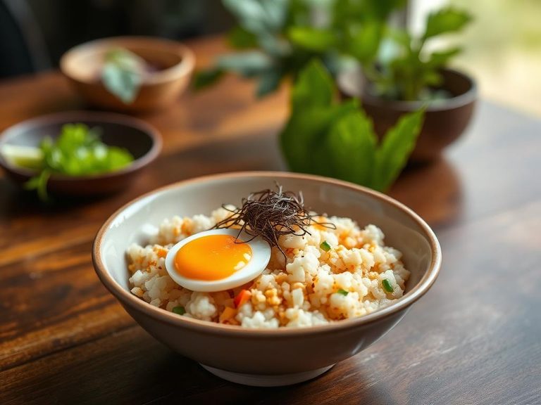 Herring Egg Rice Bowl