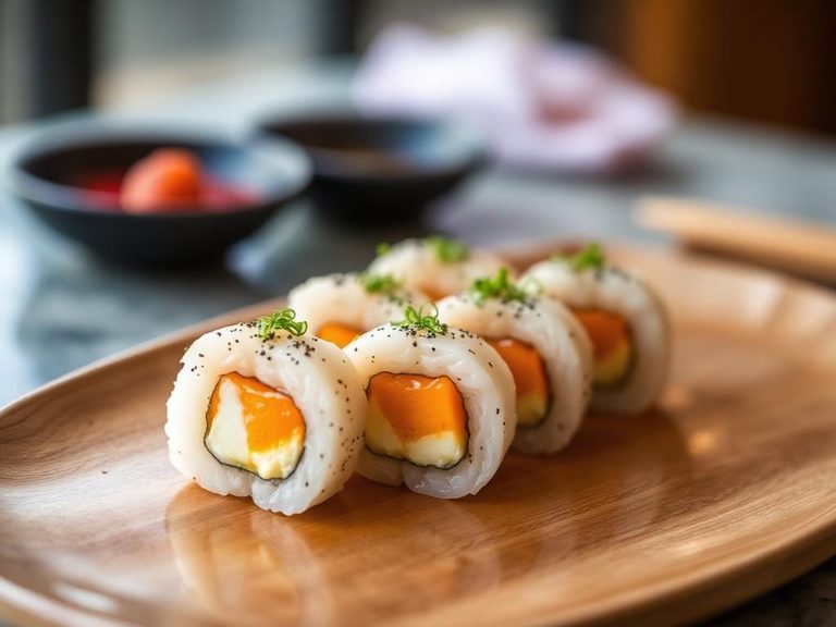 Herring Egg Sushi