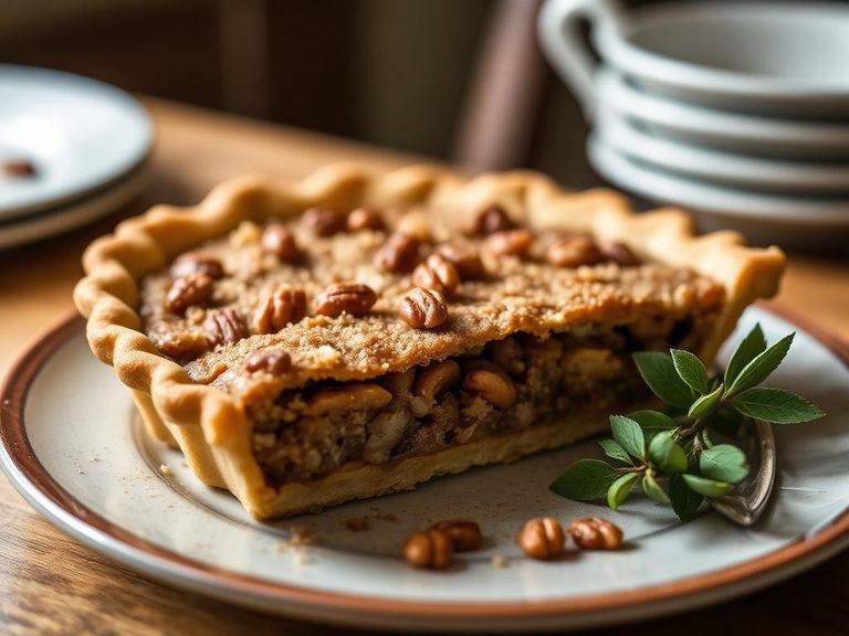 Hickory nut pie