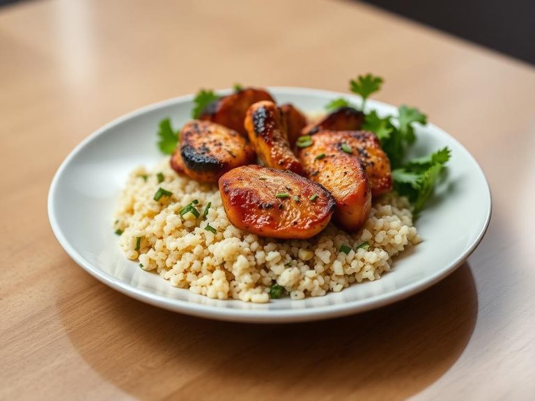 High-Protein Chicken and Quinoa Bowl