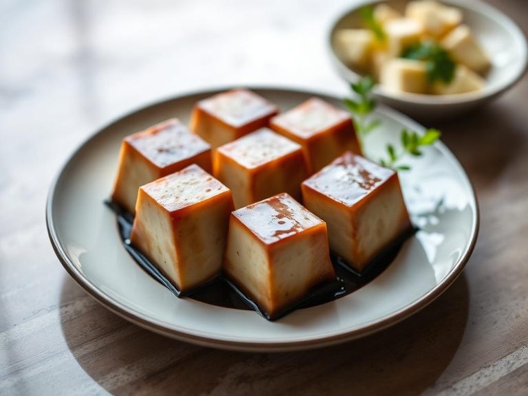 Hiyayakko (chilled summer tofu)