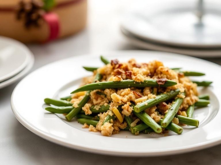 Holiday Green Bean Gratin
