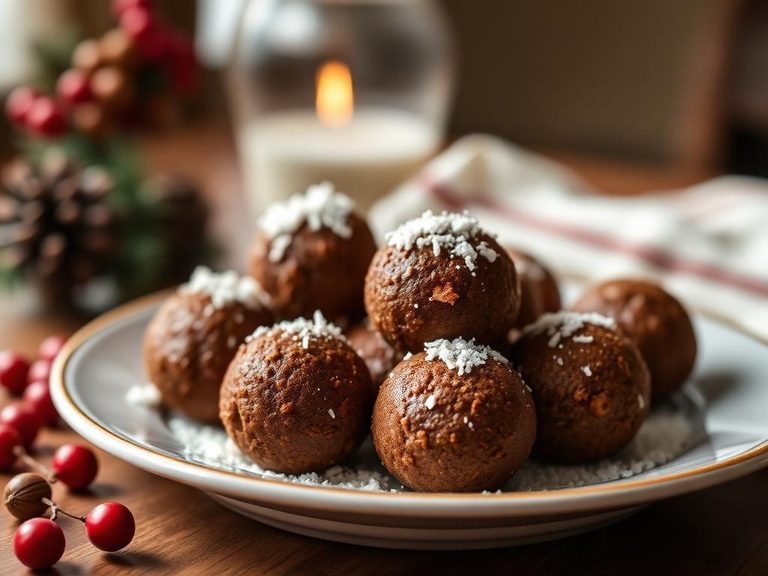 Holiday Rum Balls