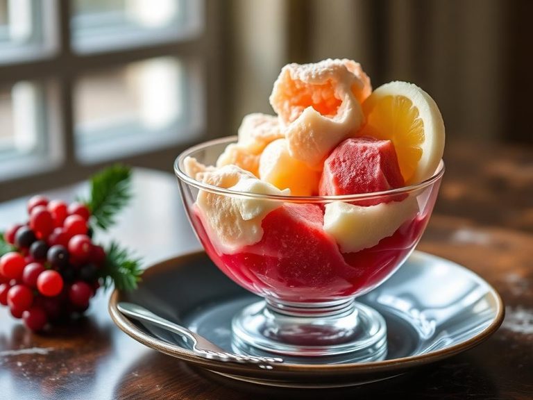 Holiday Sherbet Bowl