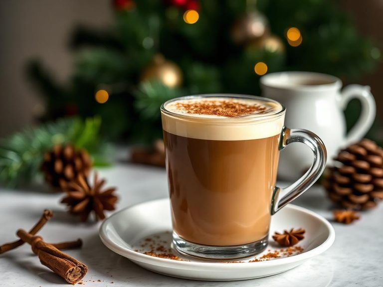 Holiday Spiced Nog Latte