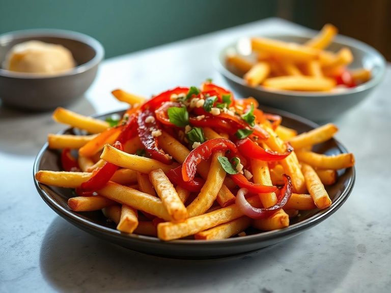 Home Fries with Peppers and Onions