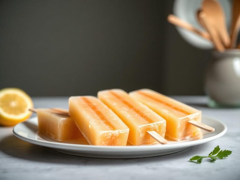 Homemade formula-based popsicles