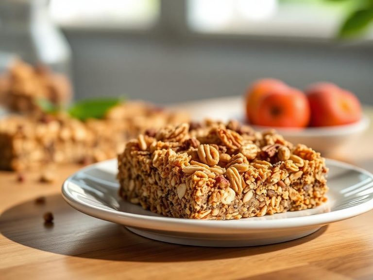 Homemade granola bar base