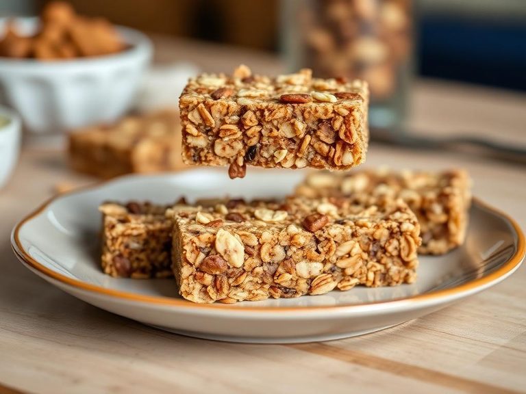 Homemade granola bar binder