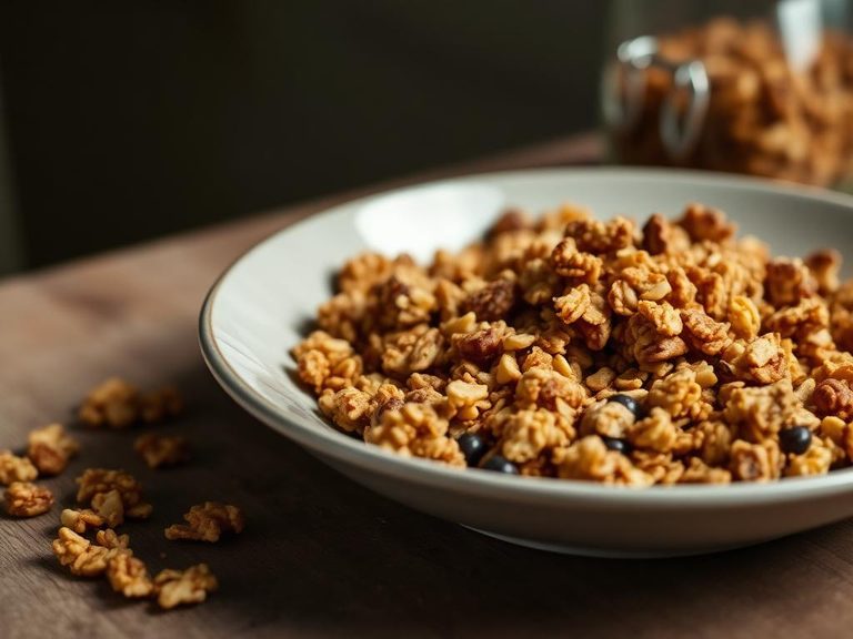 Homemade granola