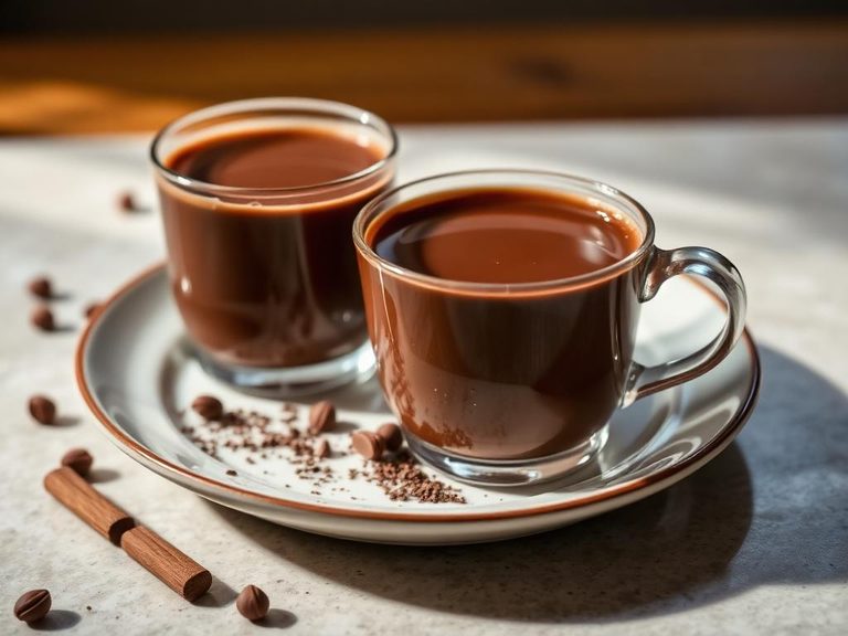 Homemade hot chocolate