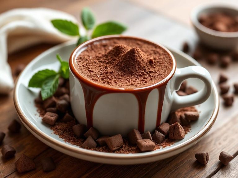 Homemade instant hot chocolate mix