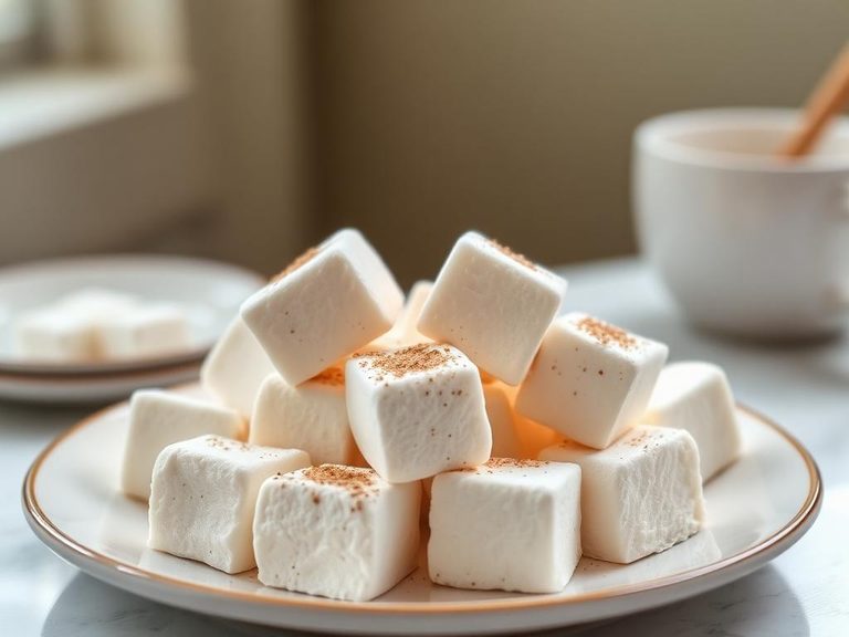 Homemade marshmallows