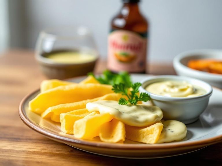 Homemade mayonnaise and aioli