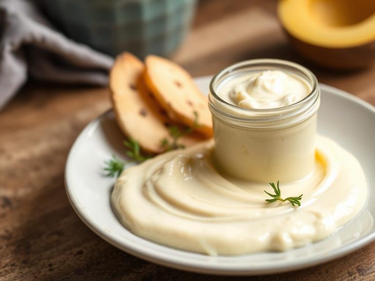 Homemade mayonnaise