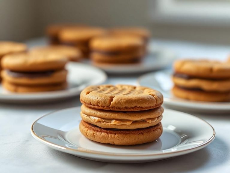 Homemade Peanut Butter Sandwich Cookies