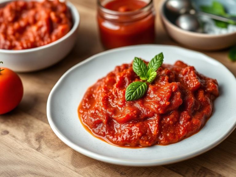 Homemade Tomato Paste Substitute
