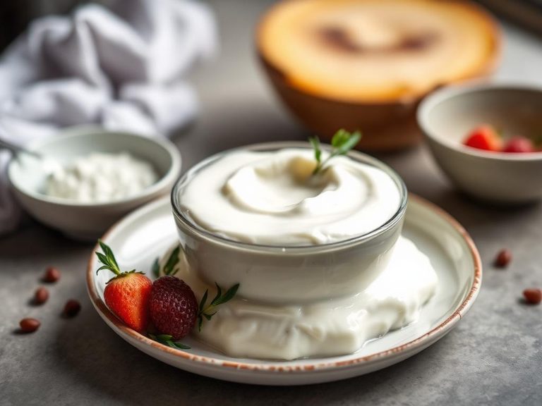 Homemade yogurt or kefir