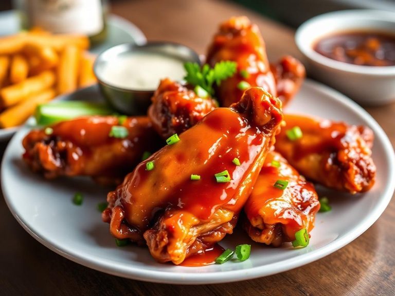 Honey BBQ Wing Flats